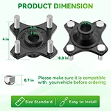 club car wheel hubs